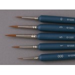 Sable brushes airbrushes set of 5 pieces