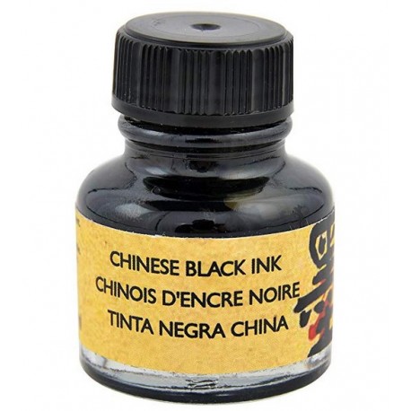 Manuscript's Black Bottled Ink. 30ml